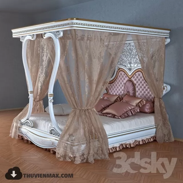 BED 3D MODELS – CLASSIC – 095