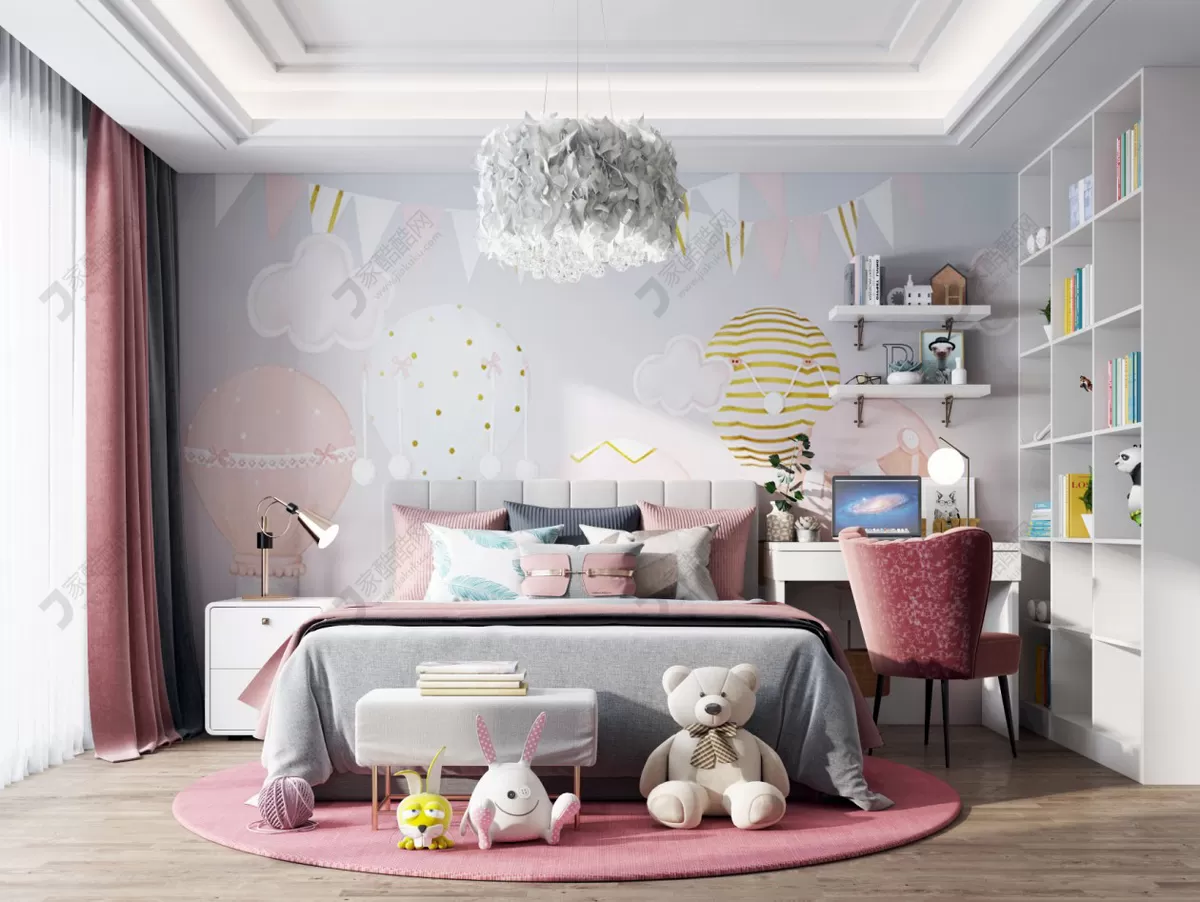 CHILDROOM – VRAY – 3D SCENES – 002