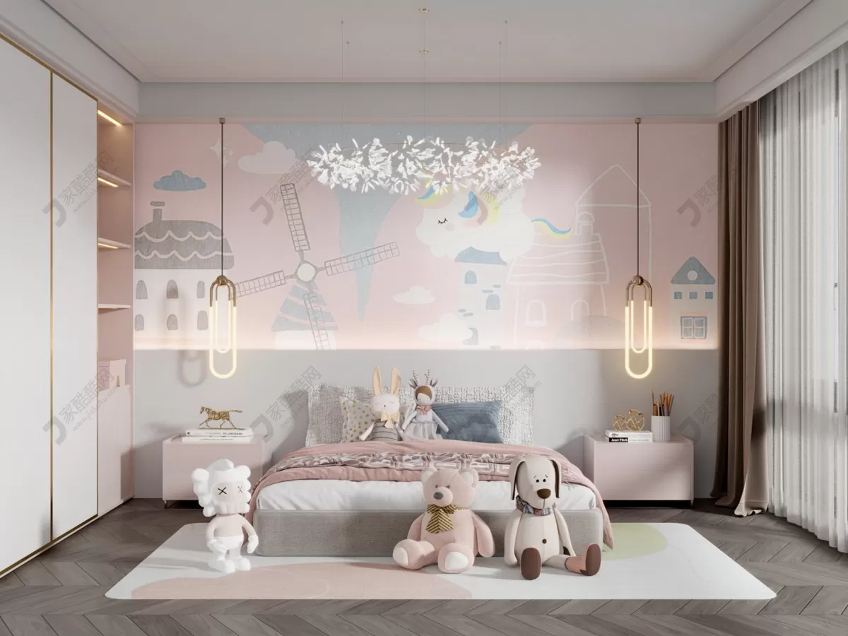 CHILDROOM – VRAY – 3D SCENES – 016