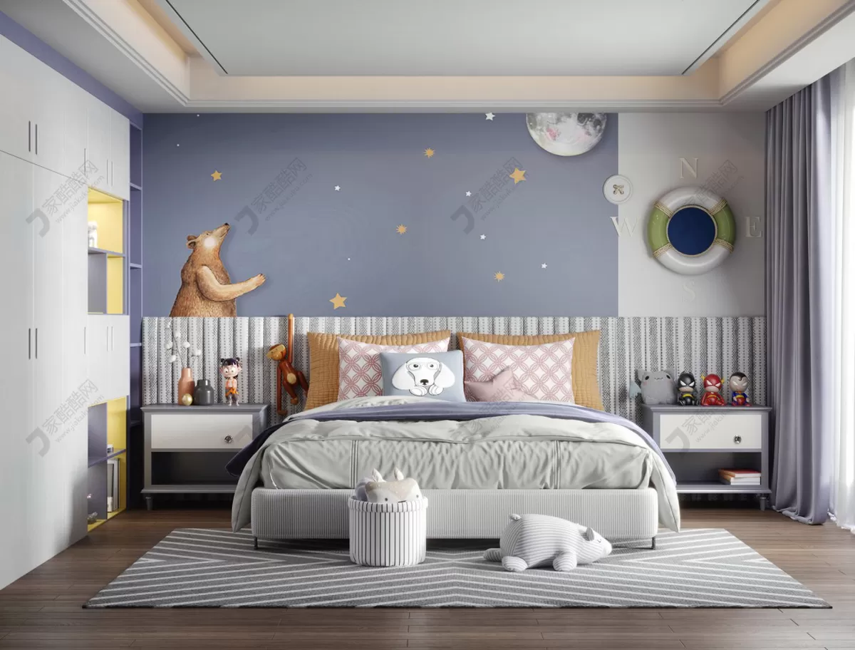 CHILDROOM – VRAY – 3D SCENES – 020
