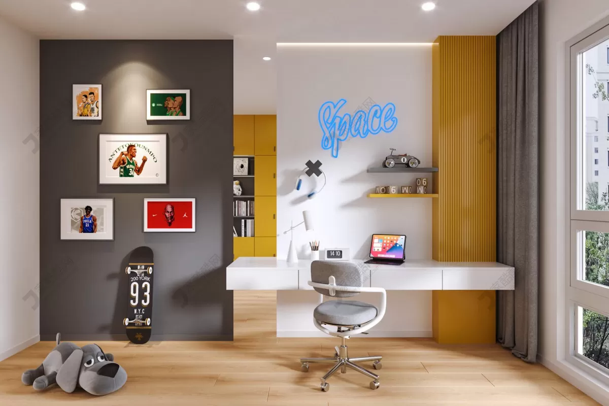 CHILDROOM – VRAY – 3D SCENES – 025