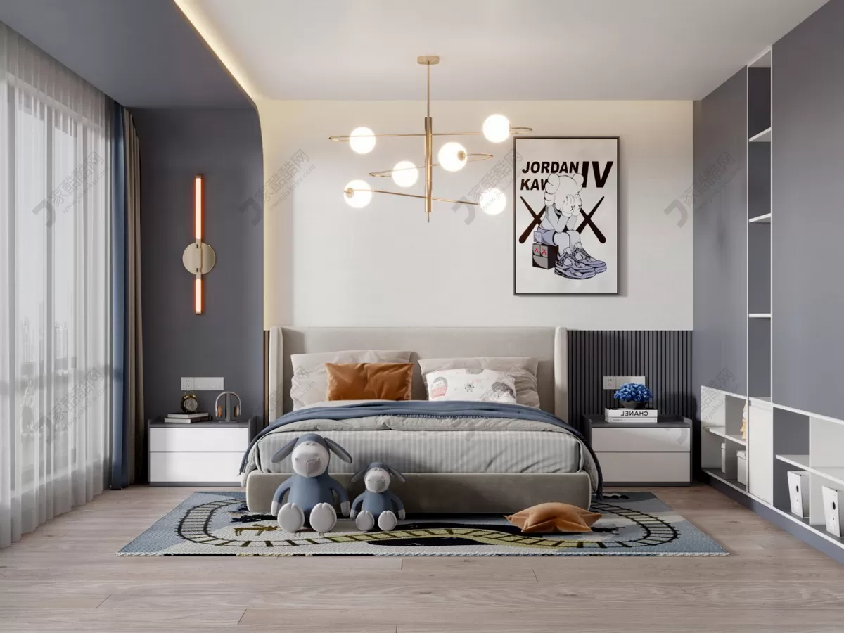 CHILDROOM – VRAY – 3D SCENES – 029