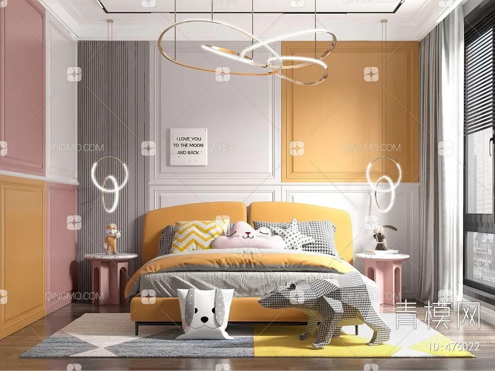 CHILDROOM – VRAY – 3D SCENES – 036