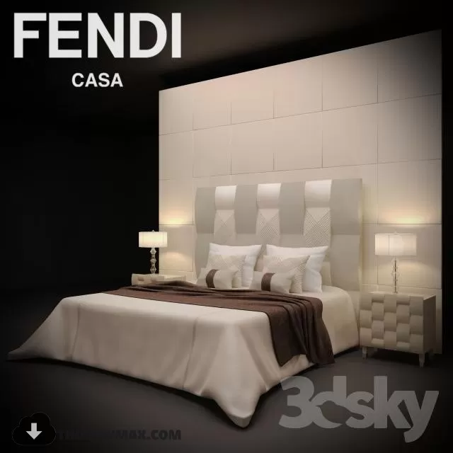 BED 3D MODELS – CLASSIC – 100