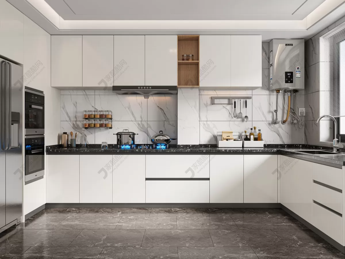 KITCHEN – 3D BLOCKS – VRAY – 013