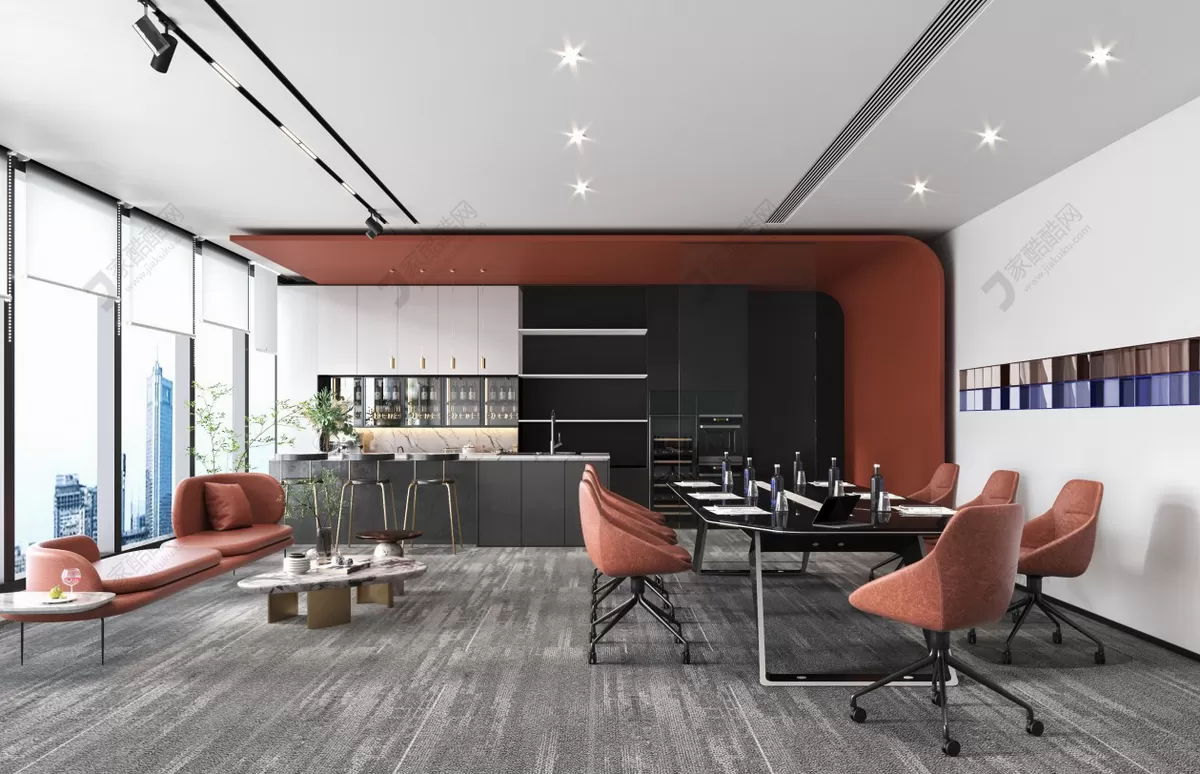 OFFICE SPACE – 3D SCENES – VRAY – 009