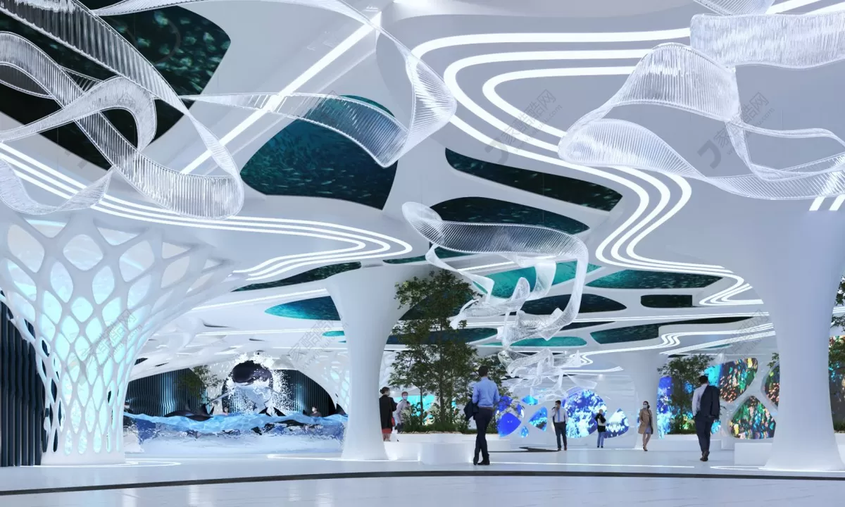 OFFICE SPACE – 3D SCENES – VRAY – 012