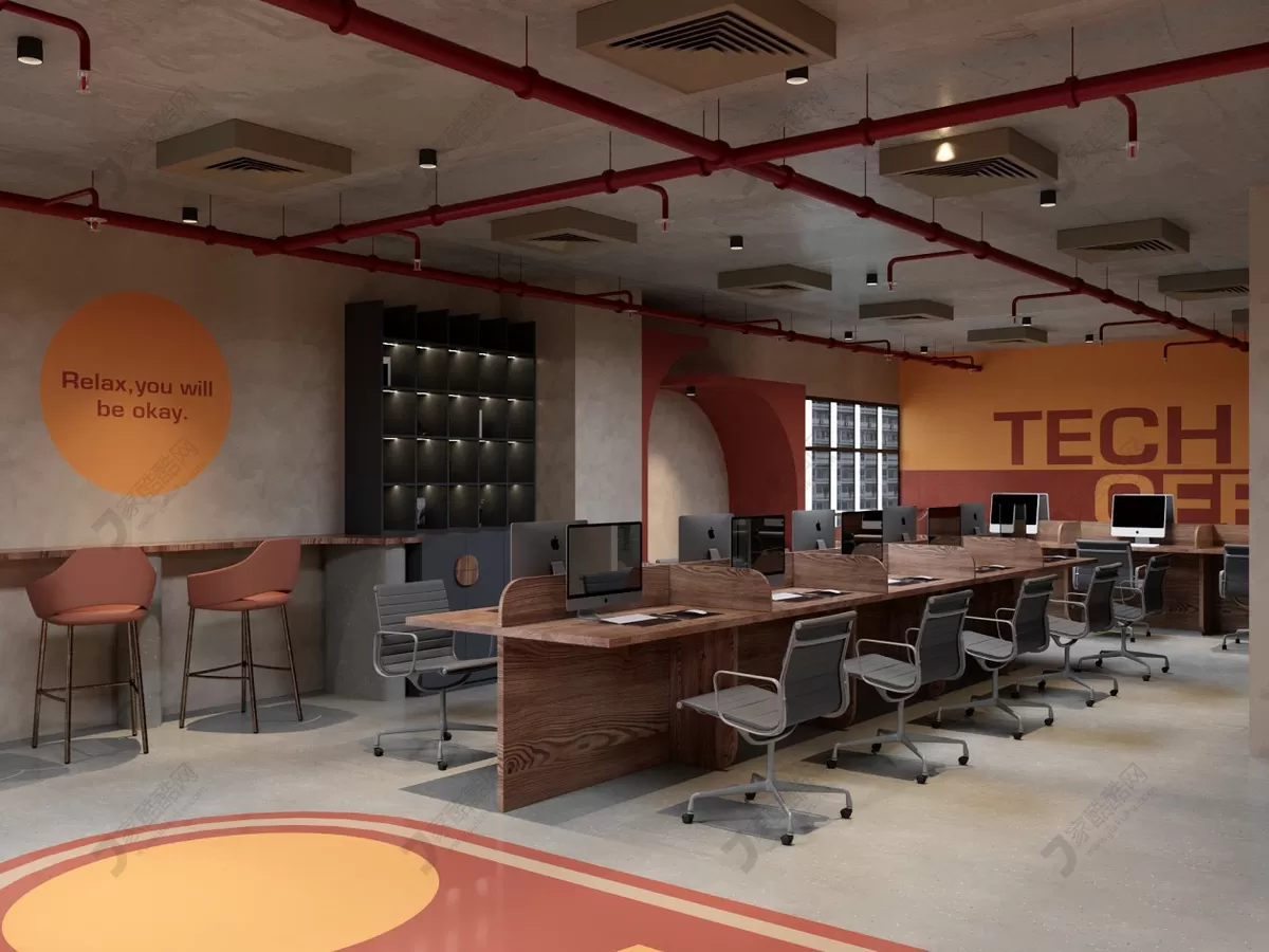 OFFICE SPACE – 3D SCENES – CORONA – 029