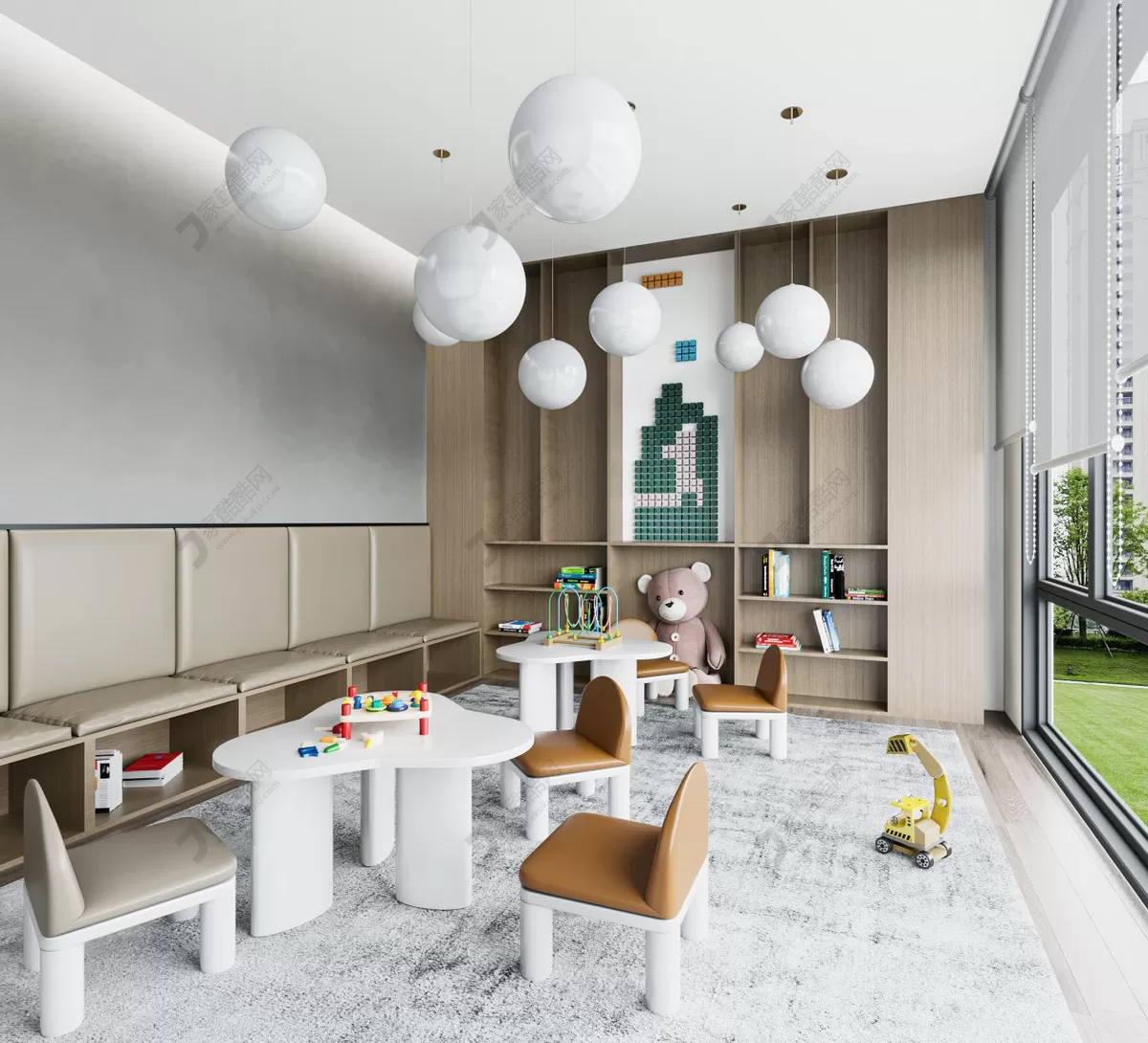 OFFICE SPACE – 3D SCENES – VRAY – 030