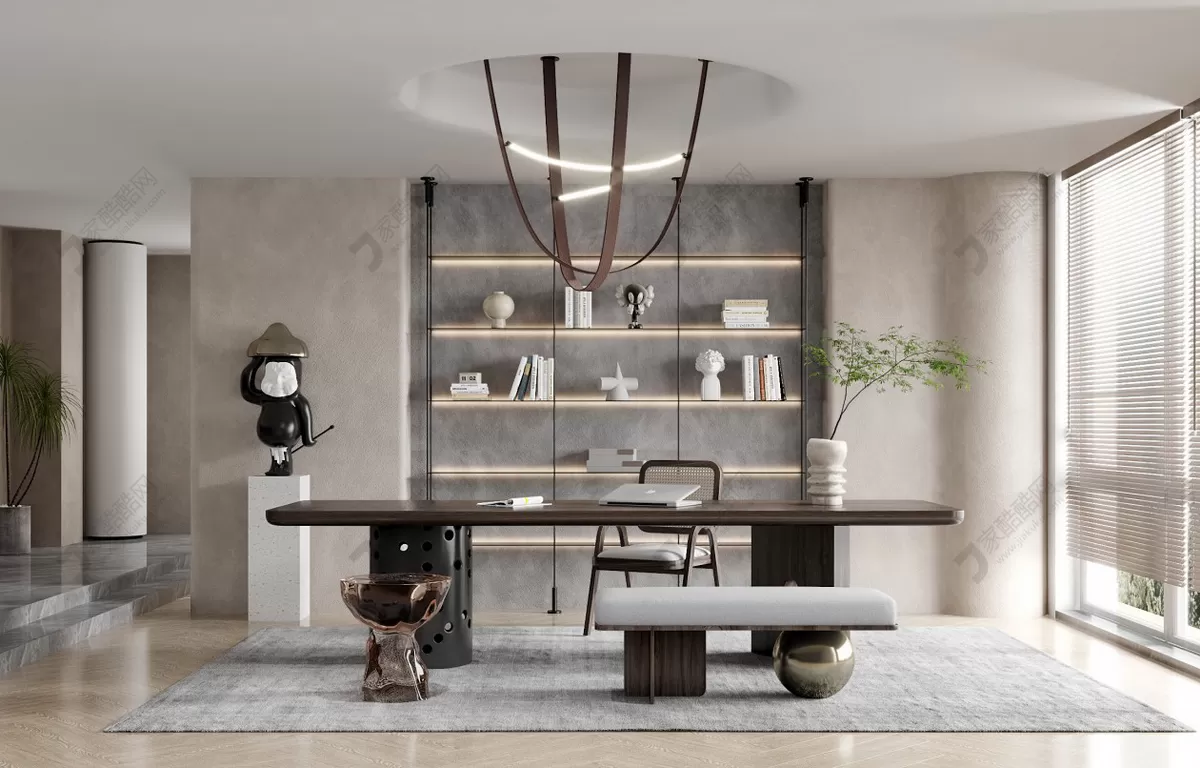 OFFICE HOME – 3D BLOCKS – VRAY – 002