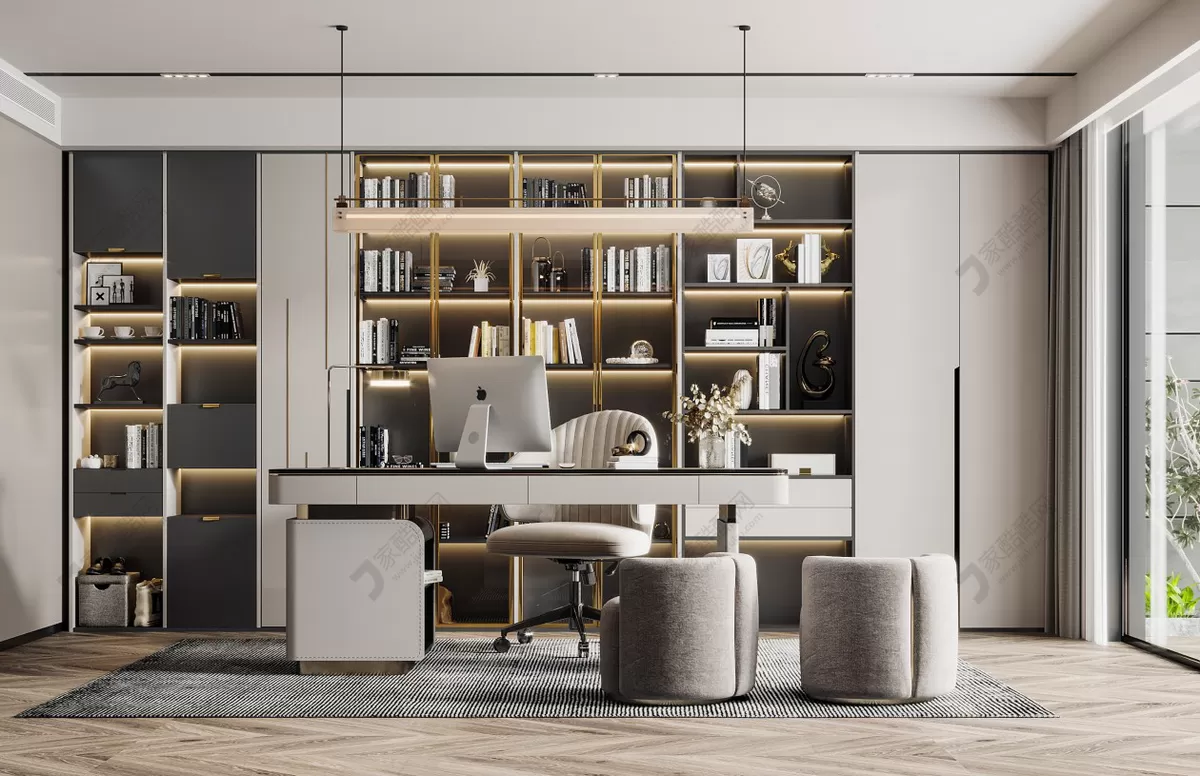 OFFICE HOME – 3D BLOCKS – VRAY – 006