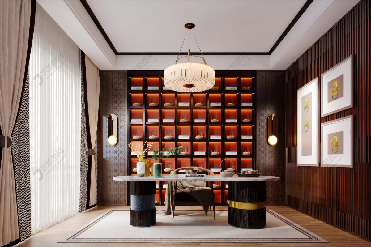 OFFICE HOME – 3D BLOCKS – VRAY – 010