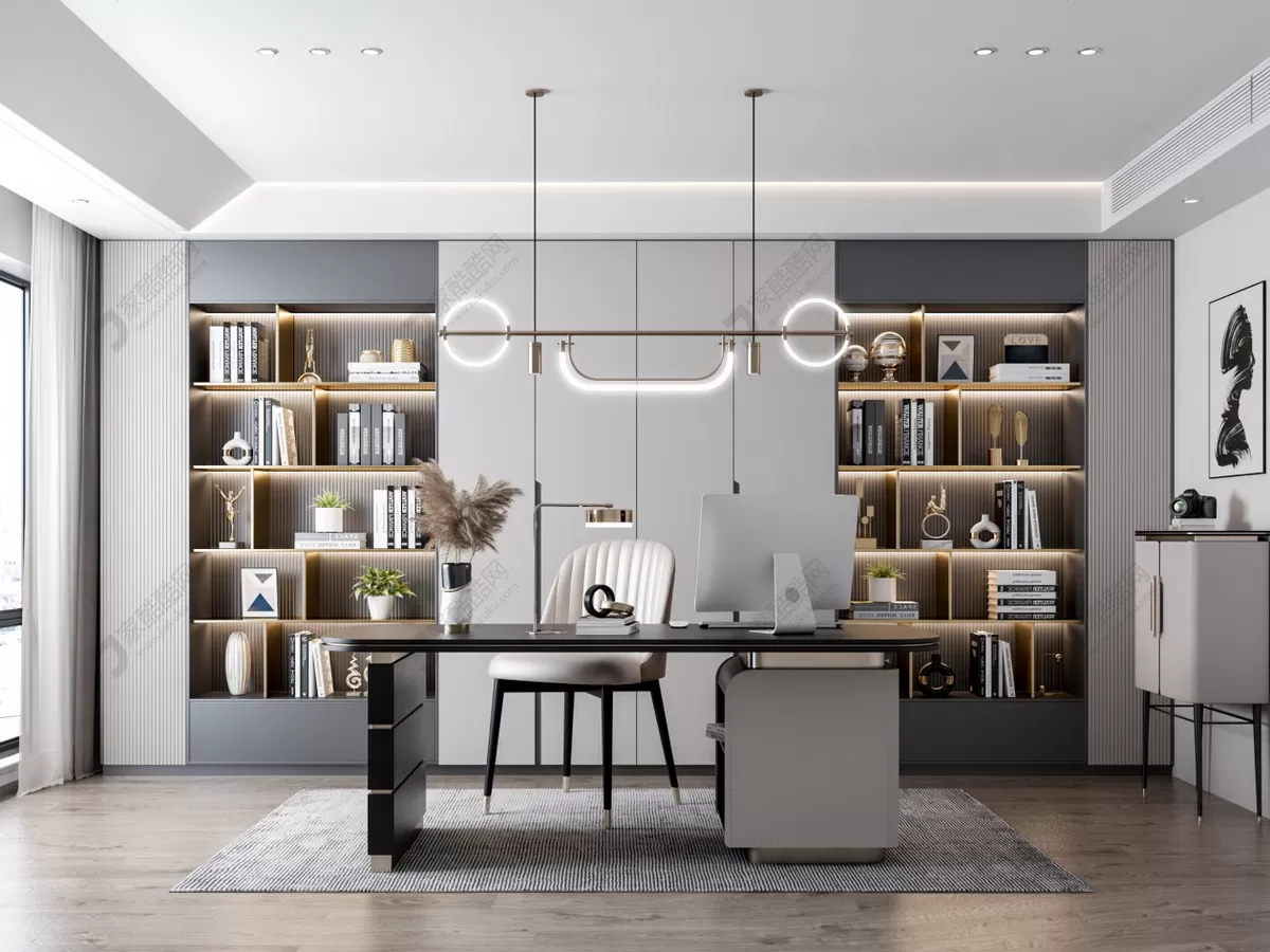 OFFICE HOME – 3D BLOCKS – VRAY – 012