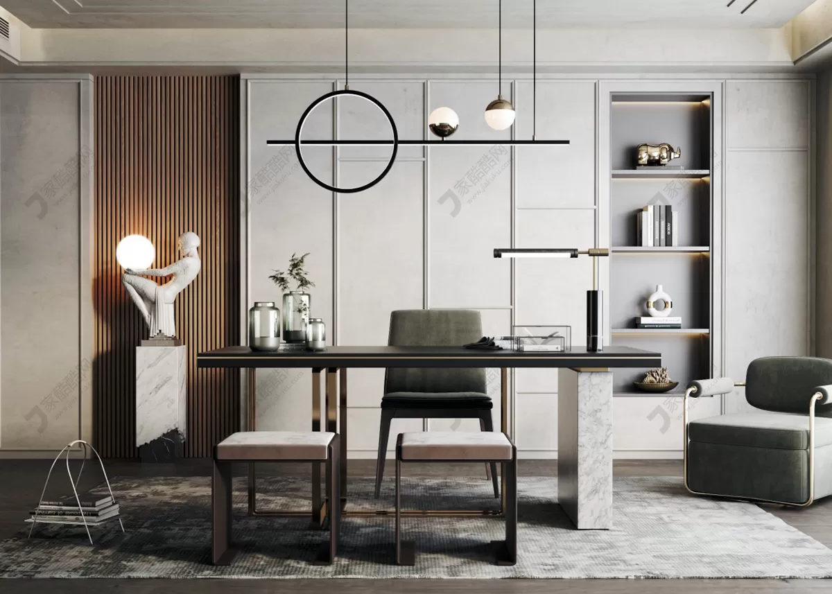 OFFICE HOME – 3D BLOCKS – VRAY – 013