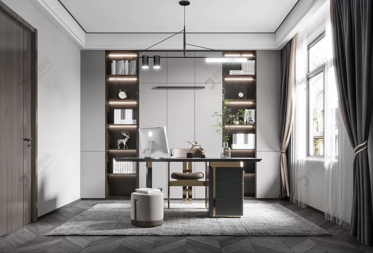 OFFICE HOME – 3D BLOCKS – VRAY – 018