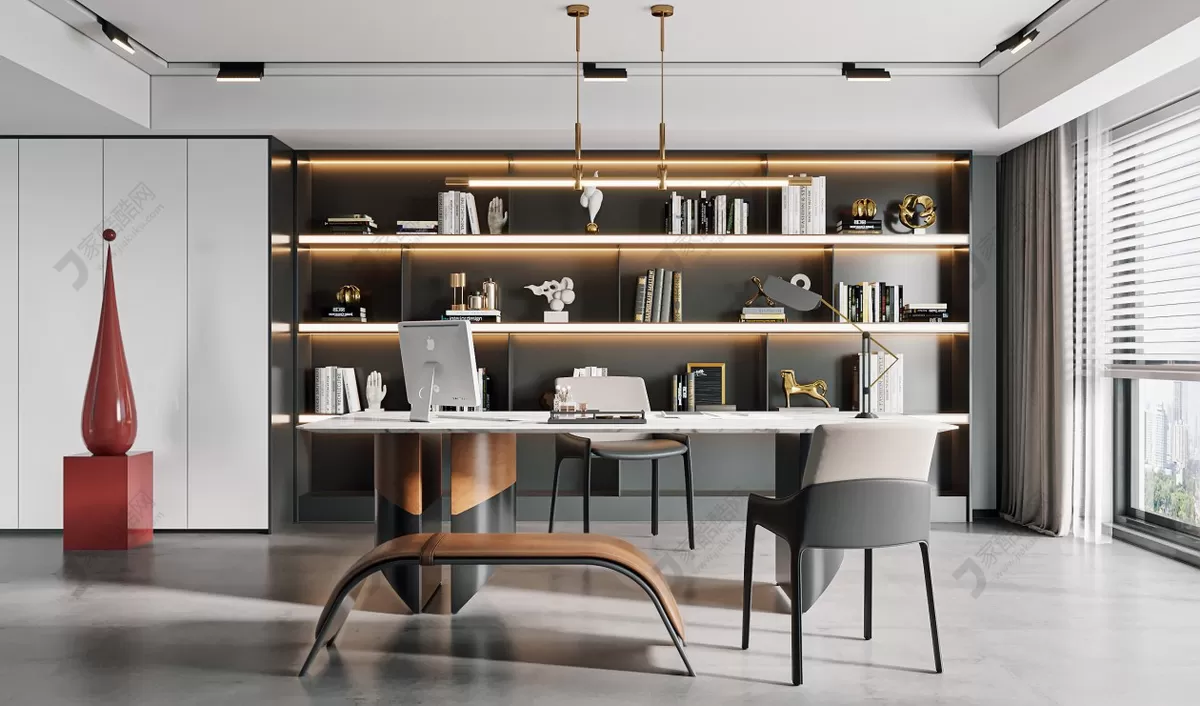 OFFICE HOME – 3D BLOCKS – VRAY – 020