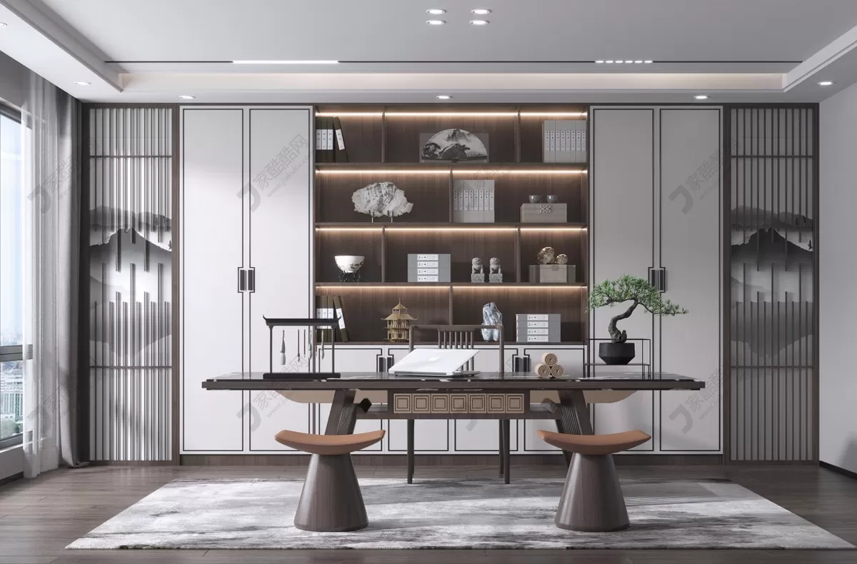 OFFICE HOME – 3D BLOCKS – VRAY – 032