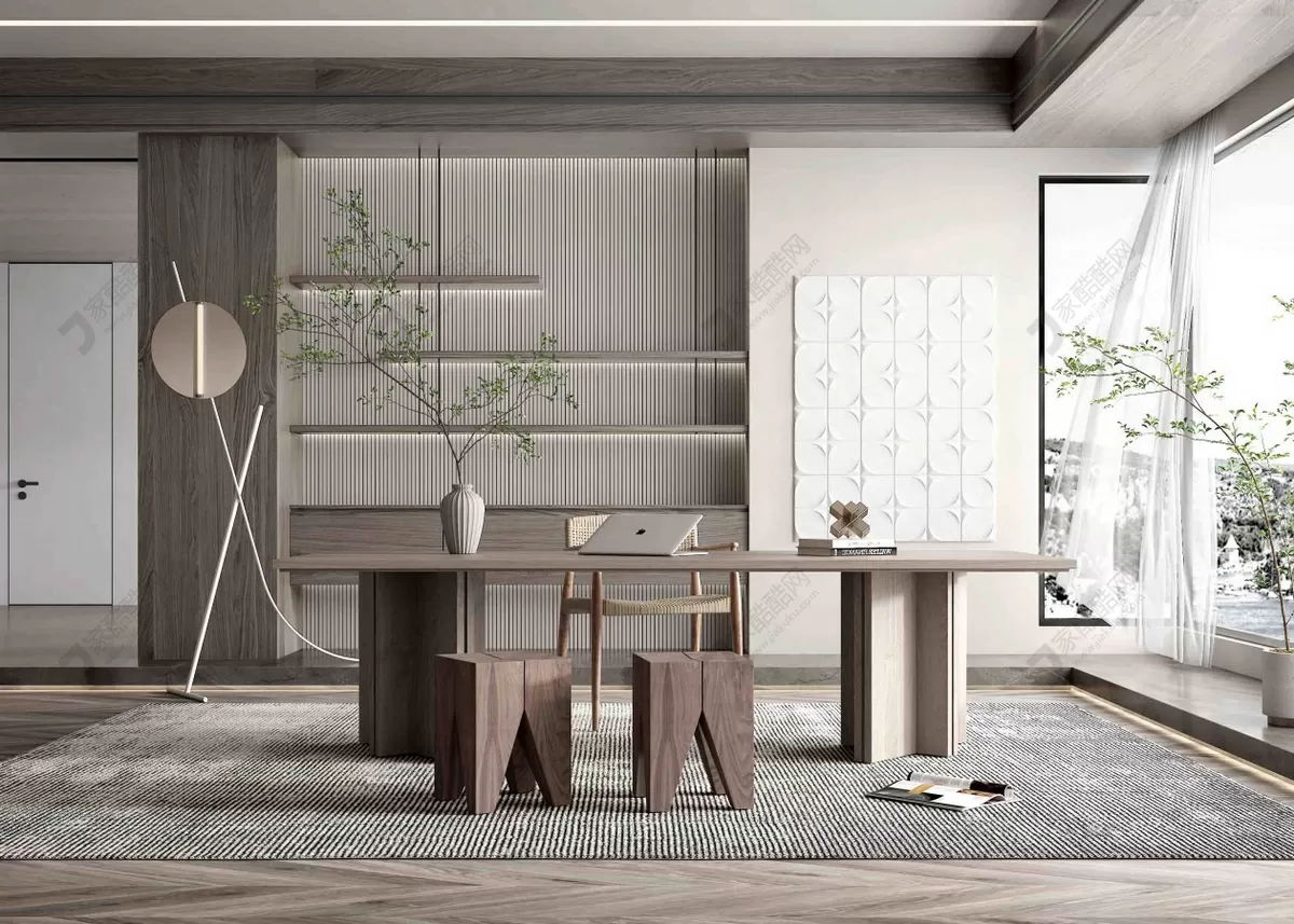 OFFICE HOME – 3D BLOCKS – VRAY – 033