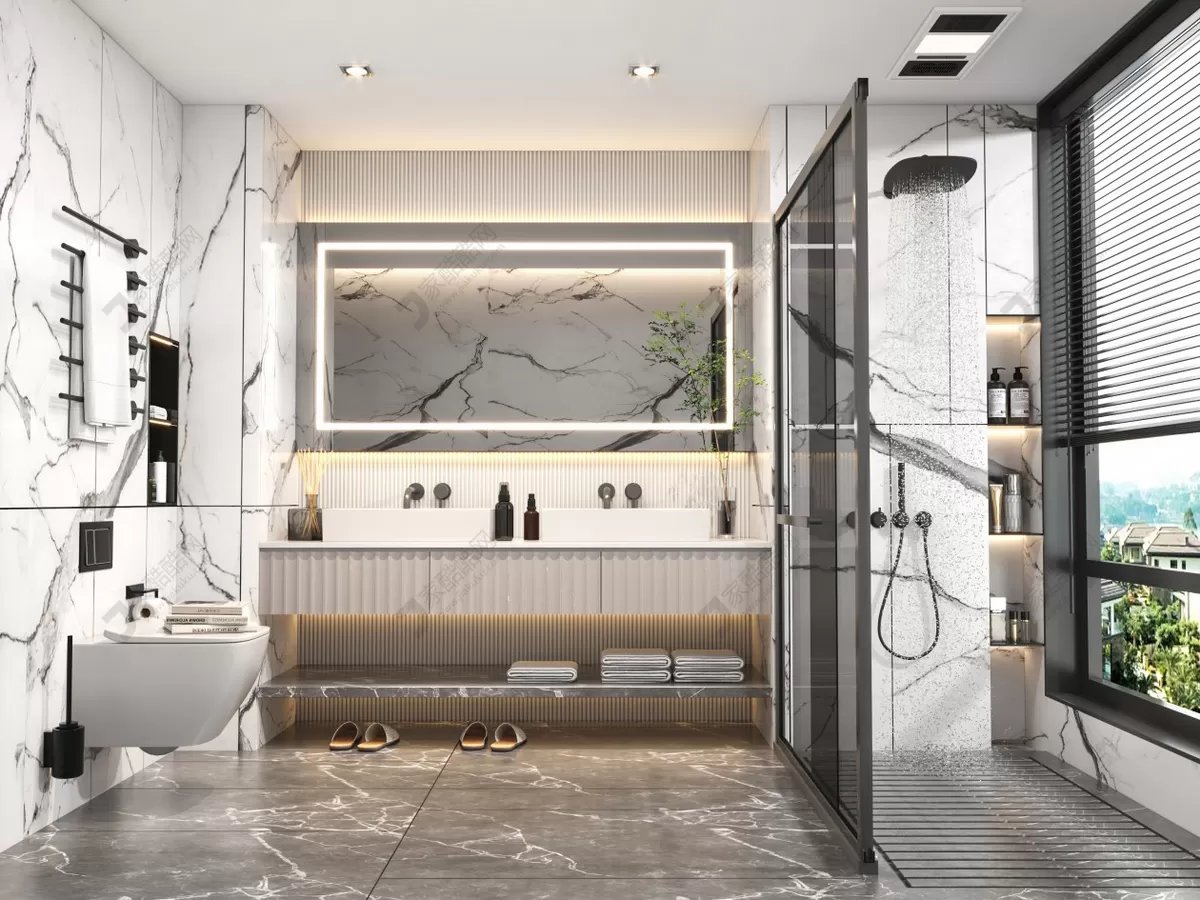 BATHROOM – VRAY – 3D MODELS – 012 BATHROOM – VRAY – 3D MODELS – 012