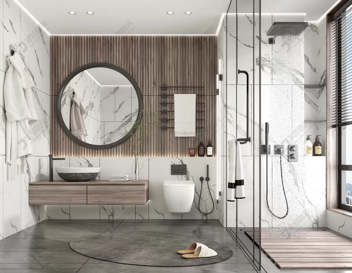 BATHROOM – VRAY – 3D MODELS – 014 BATHROOM – VRAY – 3D MODELS – 014
