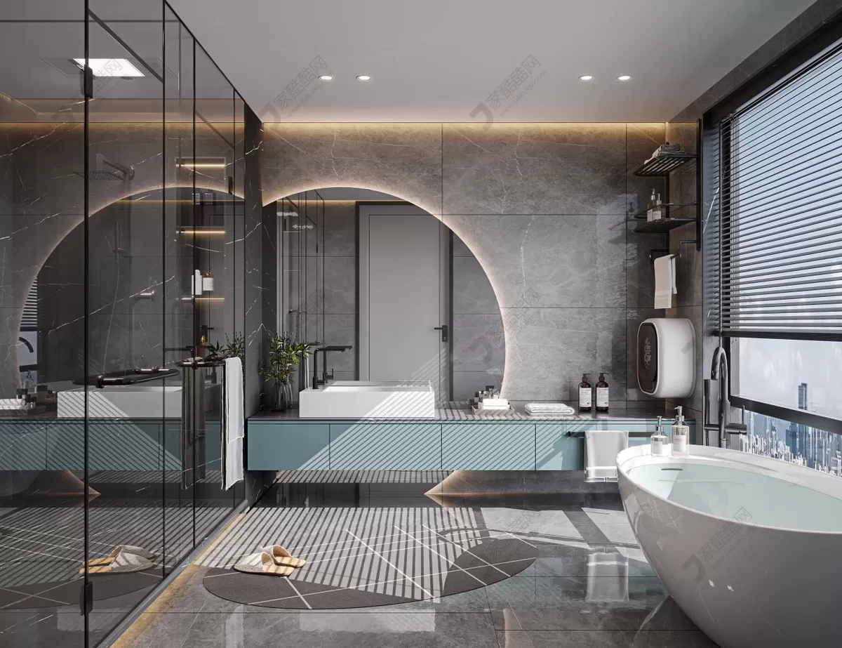 BATHROOM – CORONA – 3D MODELS – 016 BATHROOM – CORONA – 3D MODELS – 016