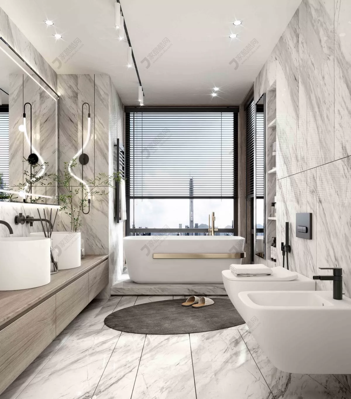 BATHROOM – VRAY – 3D MODELS – 024 BATHROOM – VRAY – 3D MODELS – 024