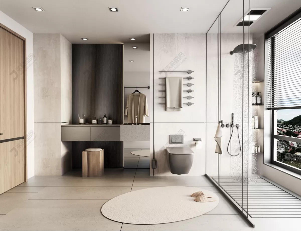 BATHROOM – VRAY – 3D MODELS – 034 BATHROOM – VRAY – 3D MODELS – 034