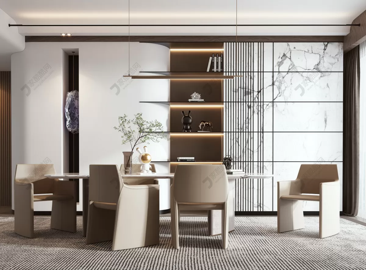 DINING ROOM – VRAY – 3DS MAX – 003 DINING ROOM – VRAY – 3DS MAX – 003