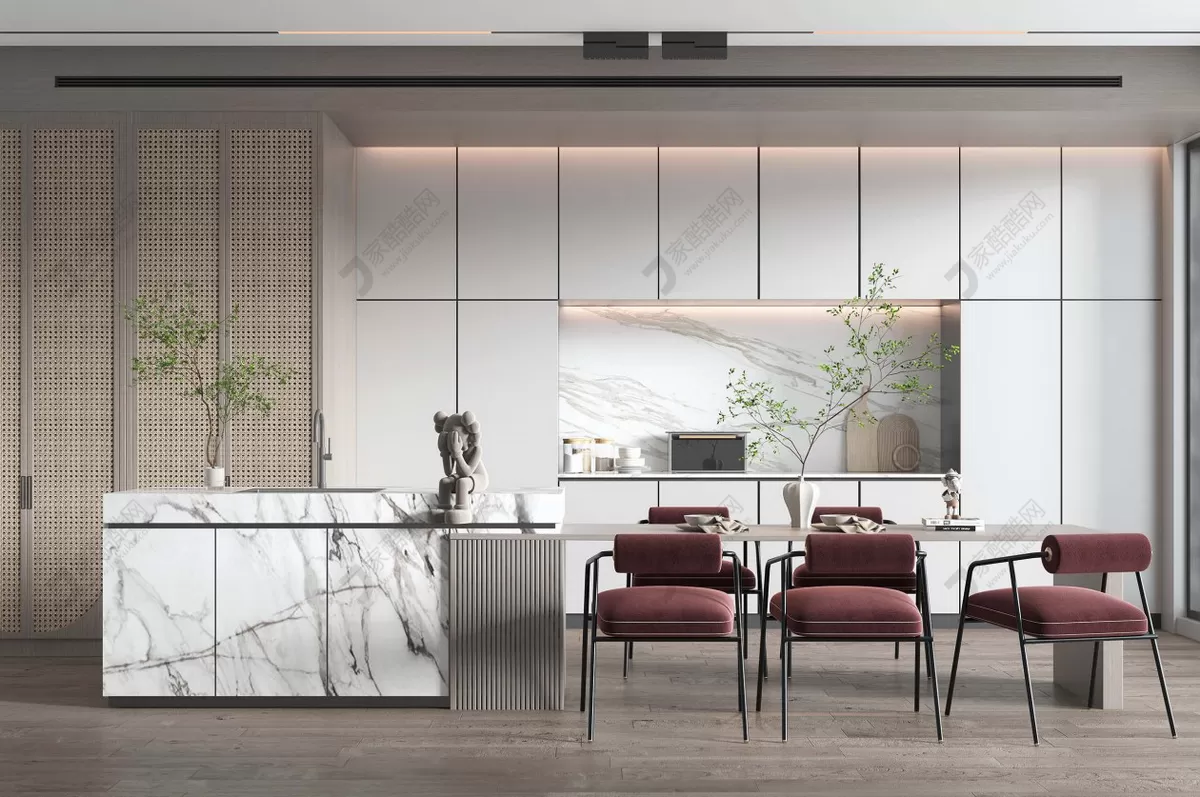 DINING ROOM – VRAY – 3DS MAX – 009 DINING ROOM – VRAY – 3DS MAX – 009