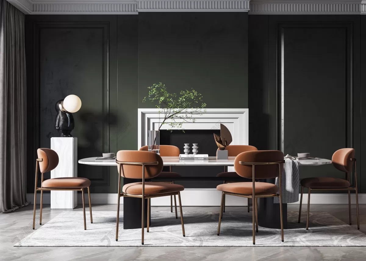 DINING ROOM – VRAY – 3DS MAX – 015 DINING ROOM – VRAY – 3DS MAX – 015