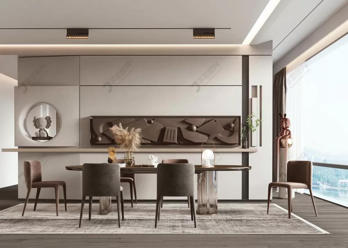 DINING ROOM – VRAY – 3DS MAX – 019