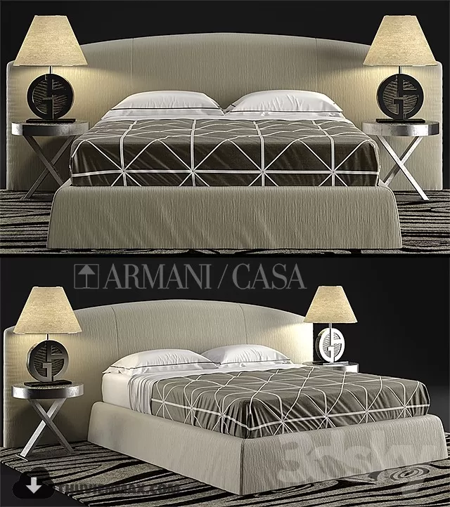 BED 3D MODELS – CLASSIC – 119