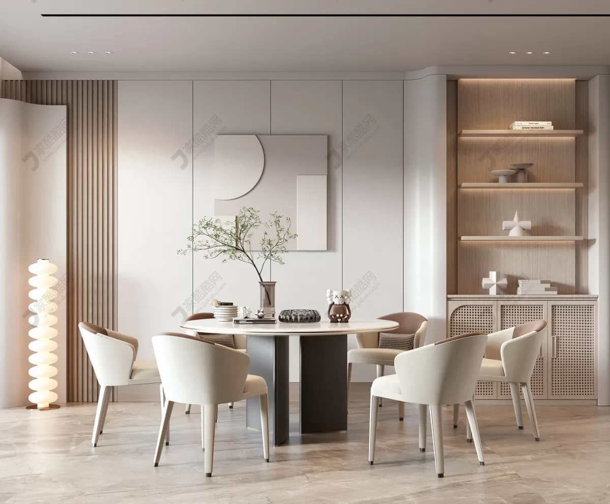 DINING ROOM – VRAY – 3DS MAX – 023