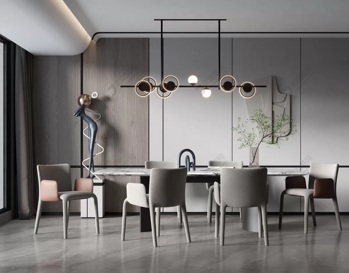 DINING ROOM – VRAY – 3DS MAX – 026 DINING ROOM – VRAY – 3DS MAX – 026