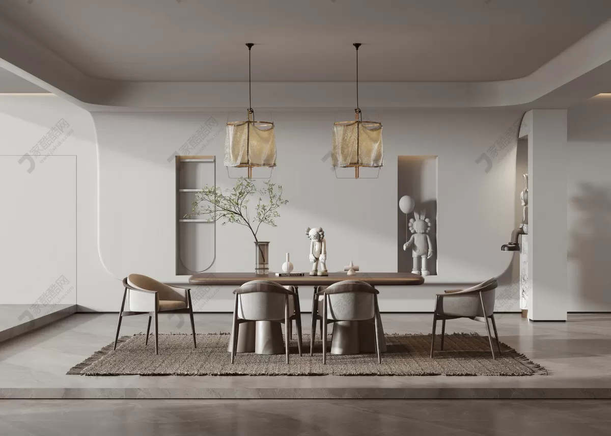 DINING ROOM – VRAY – 3DS MAX – 035