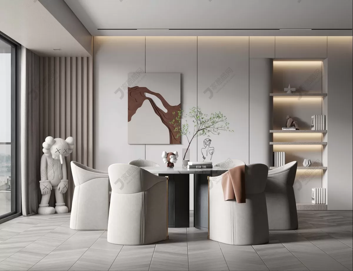 DINING ROOM – VRAY – 3DS MAX – 041 DINING ROOM – VRAY – 3DS MAX – 041