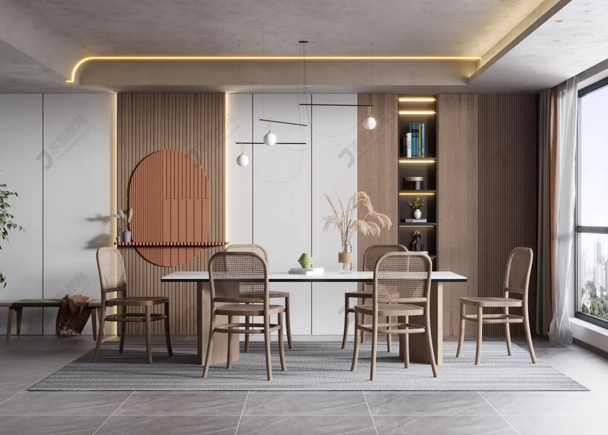 DINING ROOM – VRAY – 3DS MAX – 046
