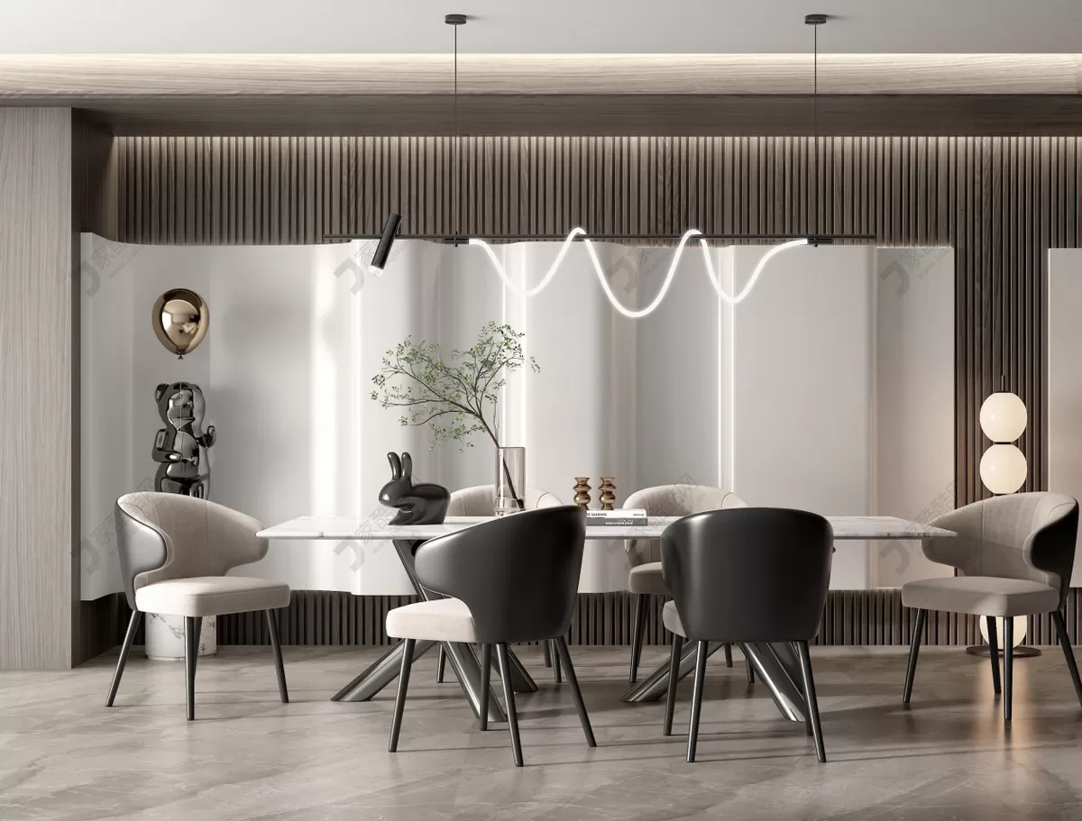 DINING ROOM – VRAY – 3DS MAX – 047