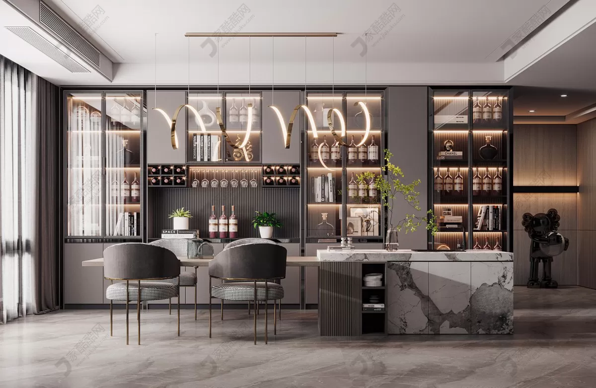 DINING ROOM – VRAY – 3DS MAX – 048 DINING ROOM – VRAY – 3DS MAX – 048