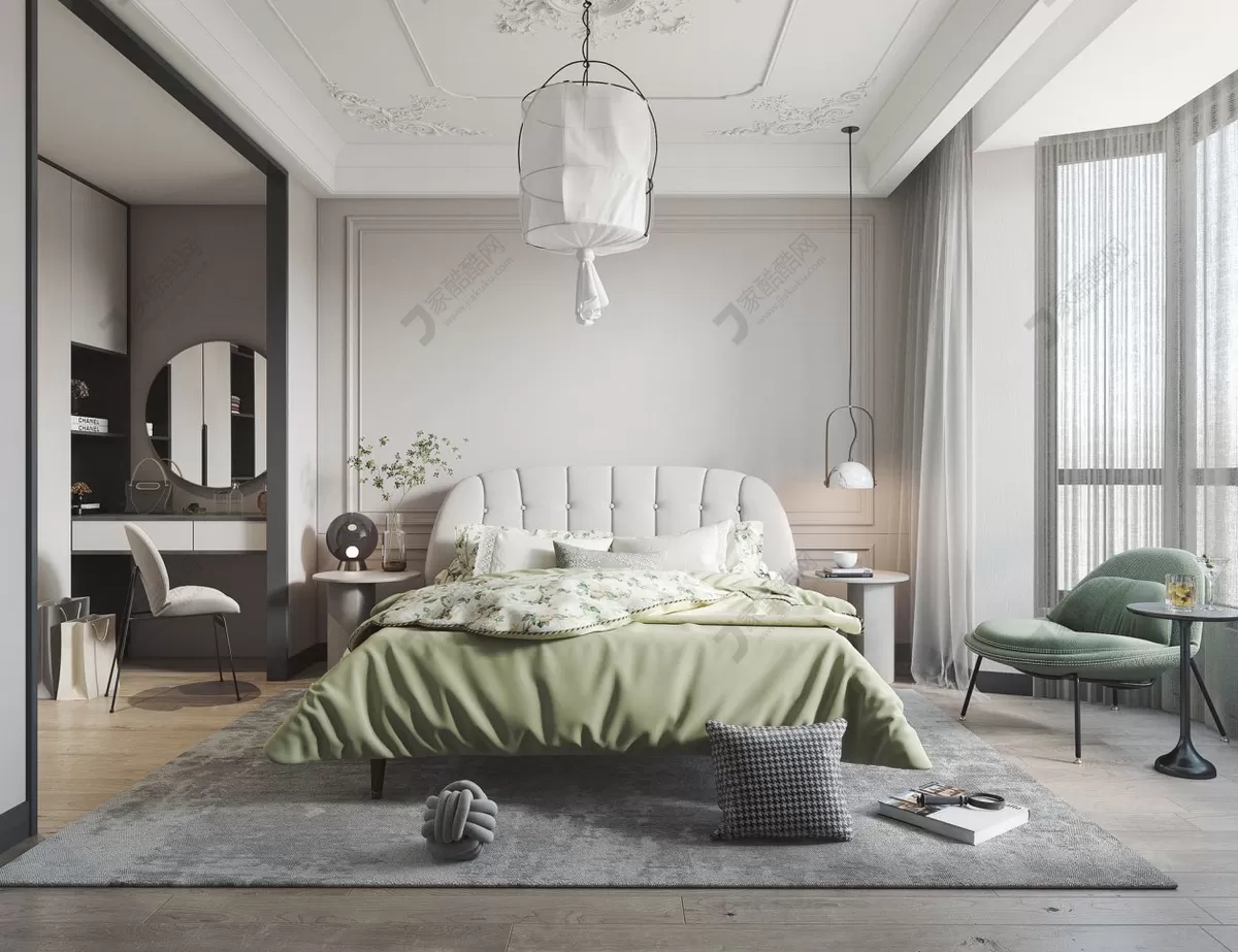 BEDROOM – VRAY – 3DSKY – 001