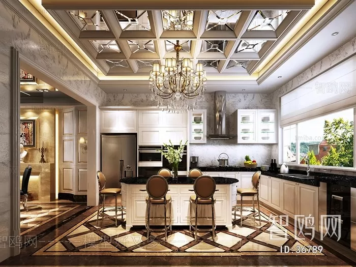 KITCHEN – 3D MODELS – VRAY – 001