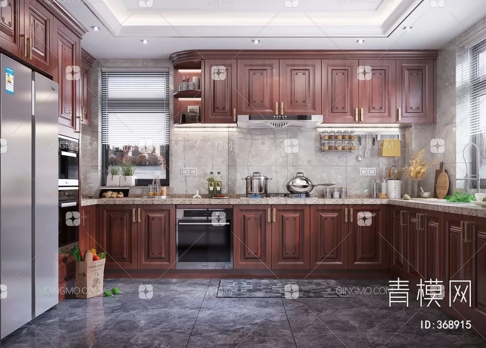 KITCHEN – 3D MODELS – VRAY – 007