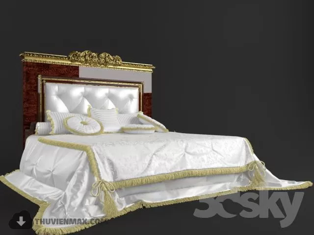 BED 3D MODELS – CLASSIC – 136