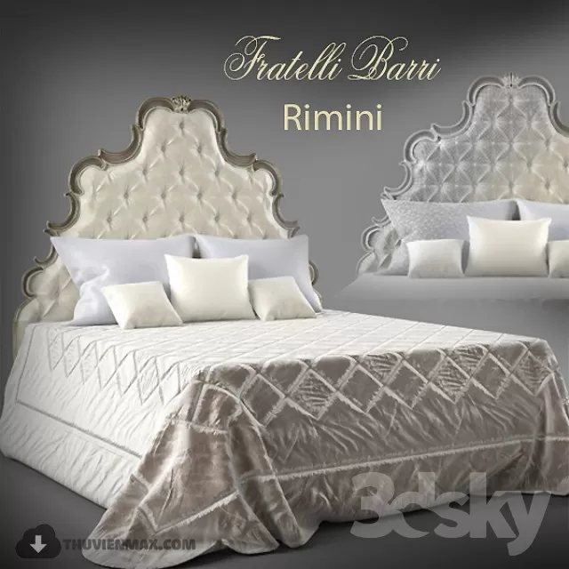 BED 3D MODELS – CLASSIC – 137