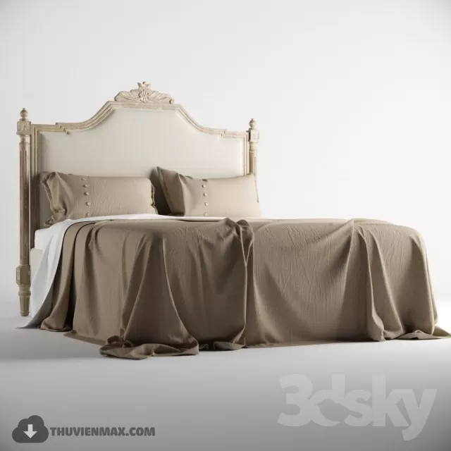 BED 3D MODELS – CLASSIC – 138