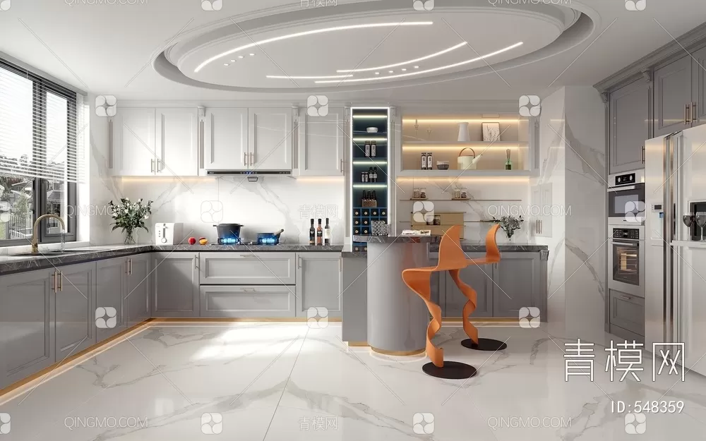 KITCHEN – 3D MODELS – VRAY – 052
