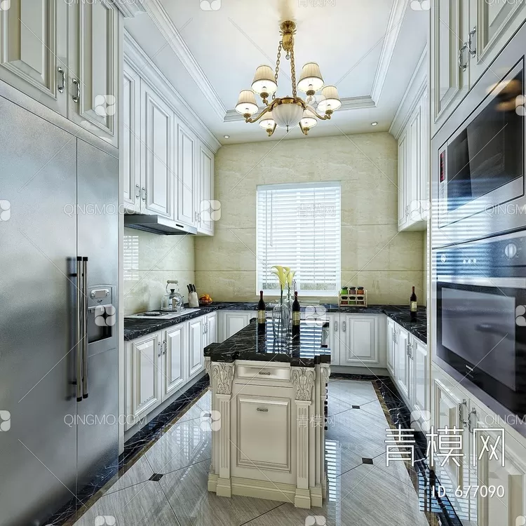 KITCHEN – 3D MODELS – VRAY – 091