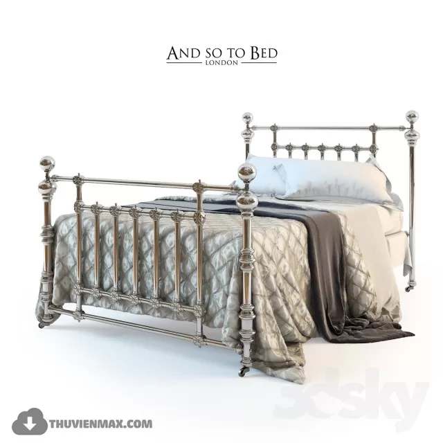BED 3D MODELS – CLASSIC – 142