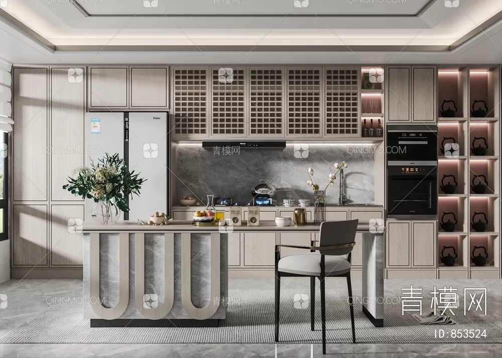 KITCHEN – 3D MODELS – VRAY – 096