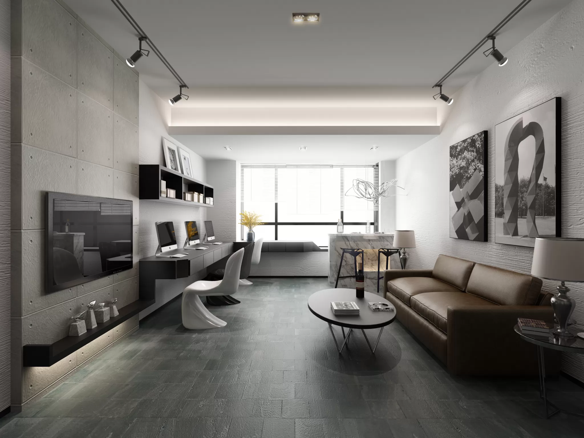 TZ INTERIOR DESIGN 2021 (VRAY) – 1. LIVING ROOM – 04